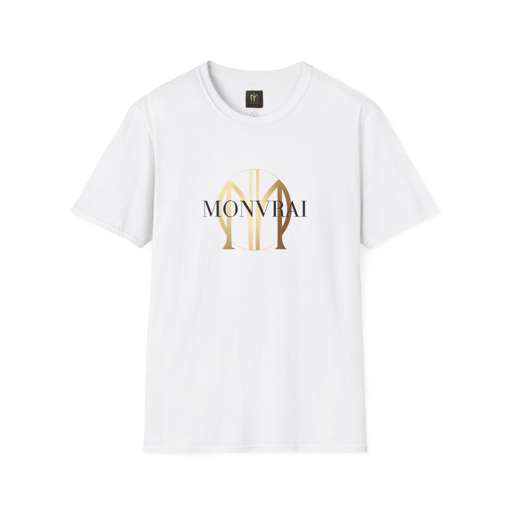 MONVRAI stacked logo tee