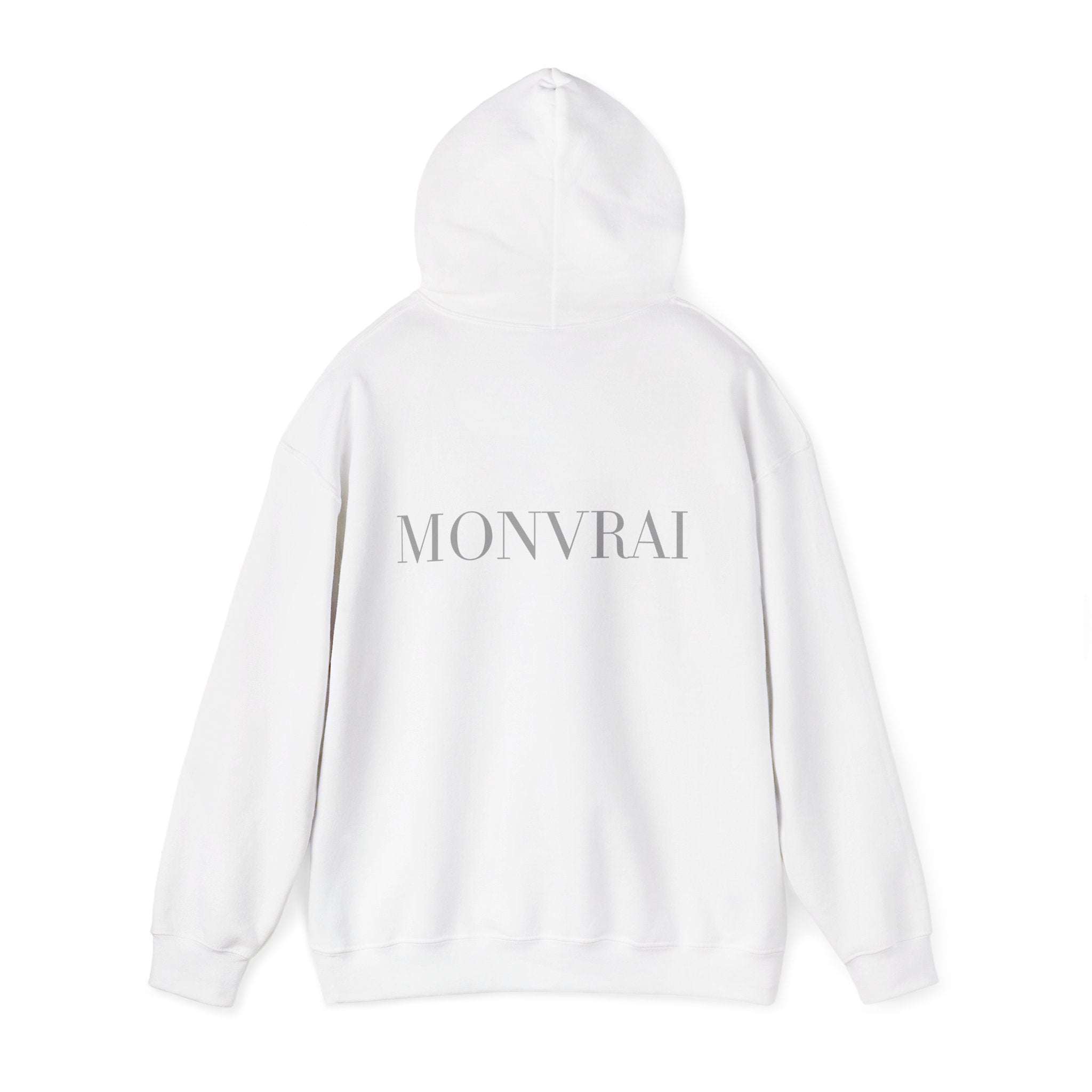 MONVRAI Signature Hoodie – Chest Logo & Back Print