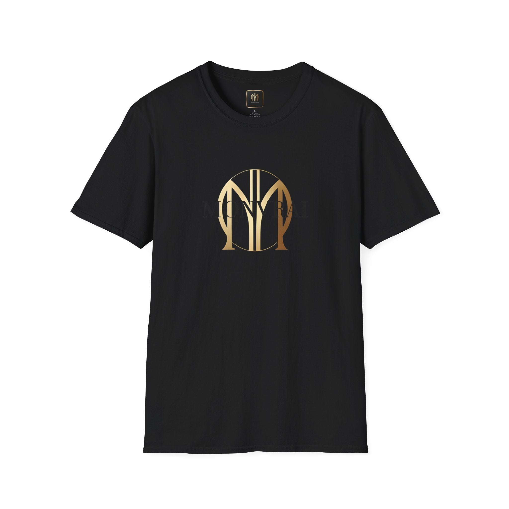 MONVRAI stacked logo tee