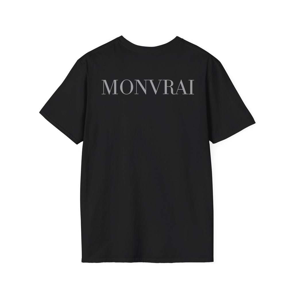 MONVRAI stacked logo tee