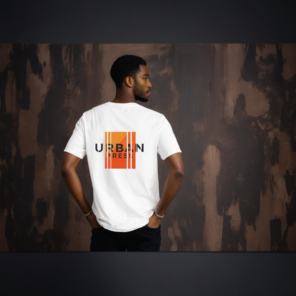 URBAN PRESS White Bold Tee