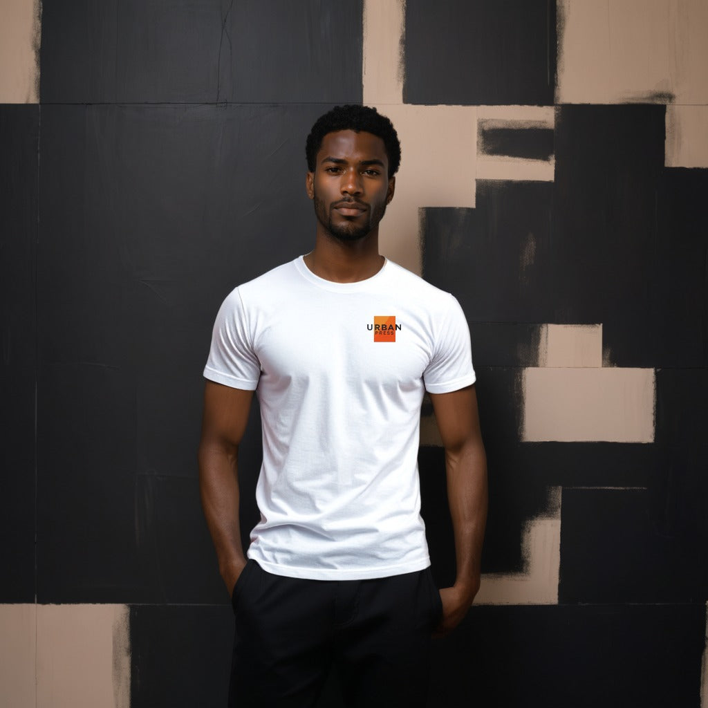 URBAN PRESS White Bold Tee