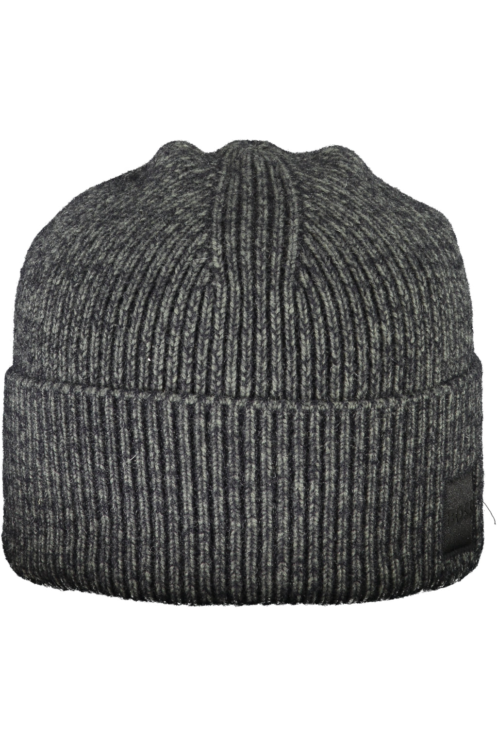 HUGO BOSS MEN'S BLACK BEANIE