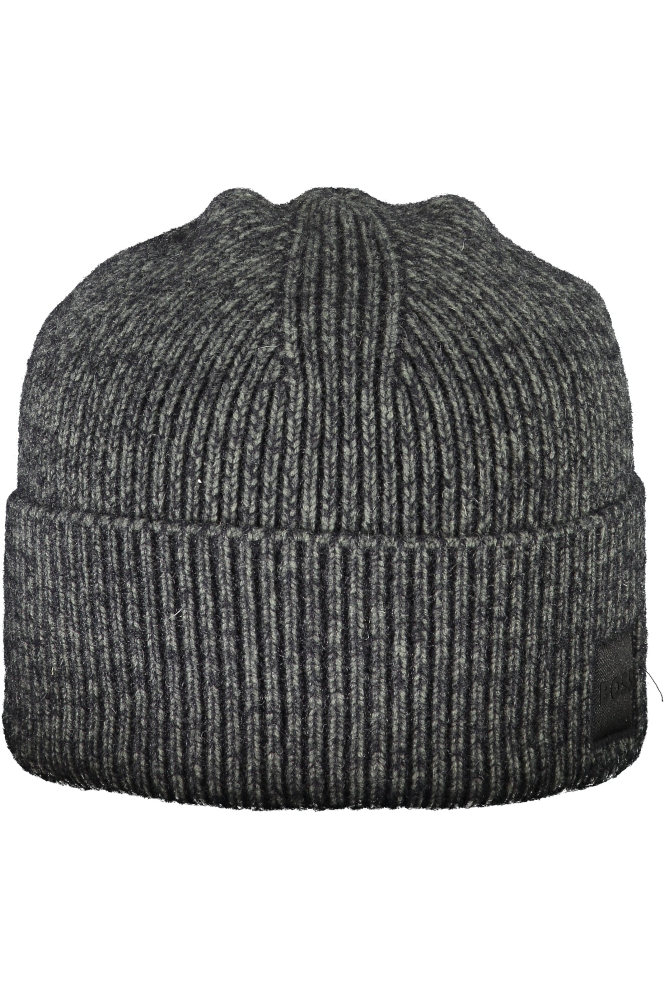HUGO BOSS MEN'S BLACK BEANIE