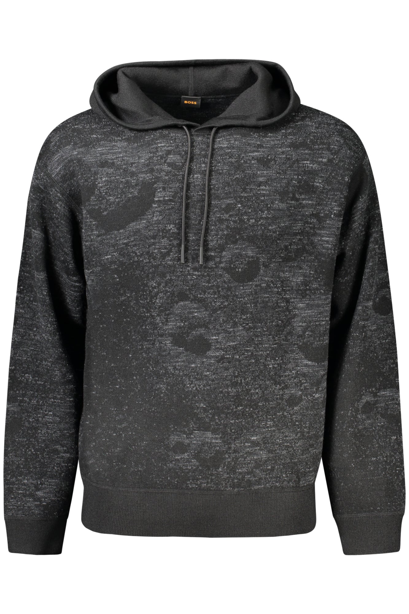 HUGO BOSS MEN'S BLACK SWEATER