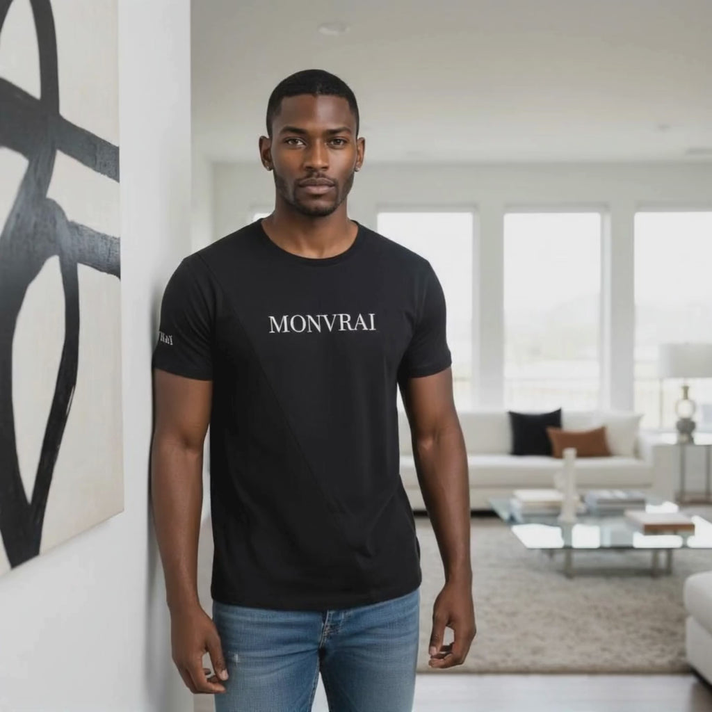 MONVRAI Classic Black Noir Tee