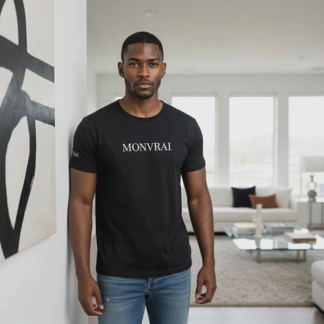 MONVRAI Classic Black Noir Tee